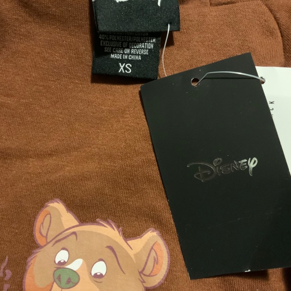 Disney Brother Bear Koda & Kenai Color Block Windbreaker XS - Picture 10 of 10